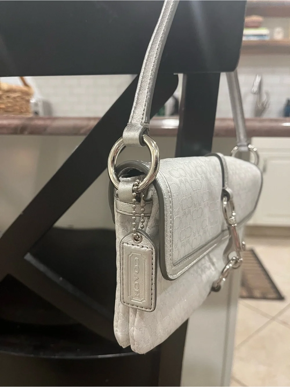 Vintage Coach Hamptons Shimmer Optic 